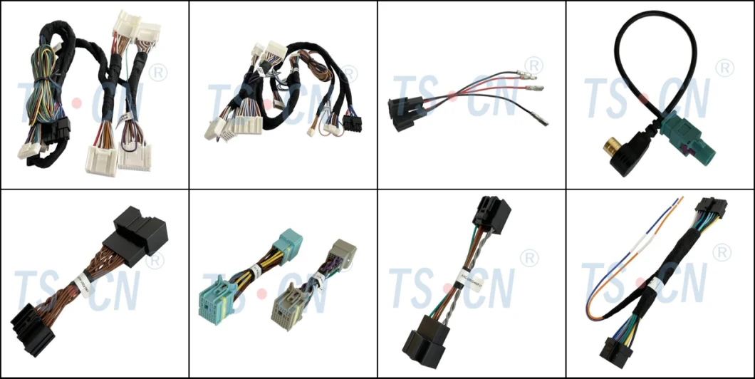 Auto Electrical Male Female Connector for Automobile Electric Car Connector ISO DSP Connector Wire Harness