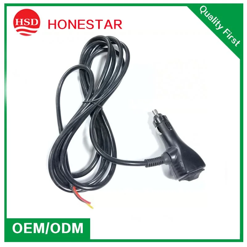 12V 24V Car Cigarette Lighter Plug Connector with Dual Switch